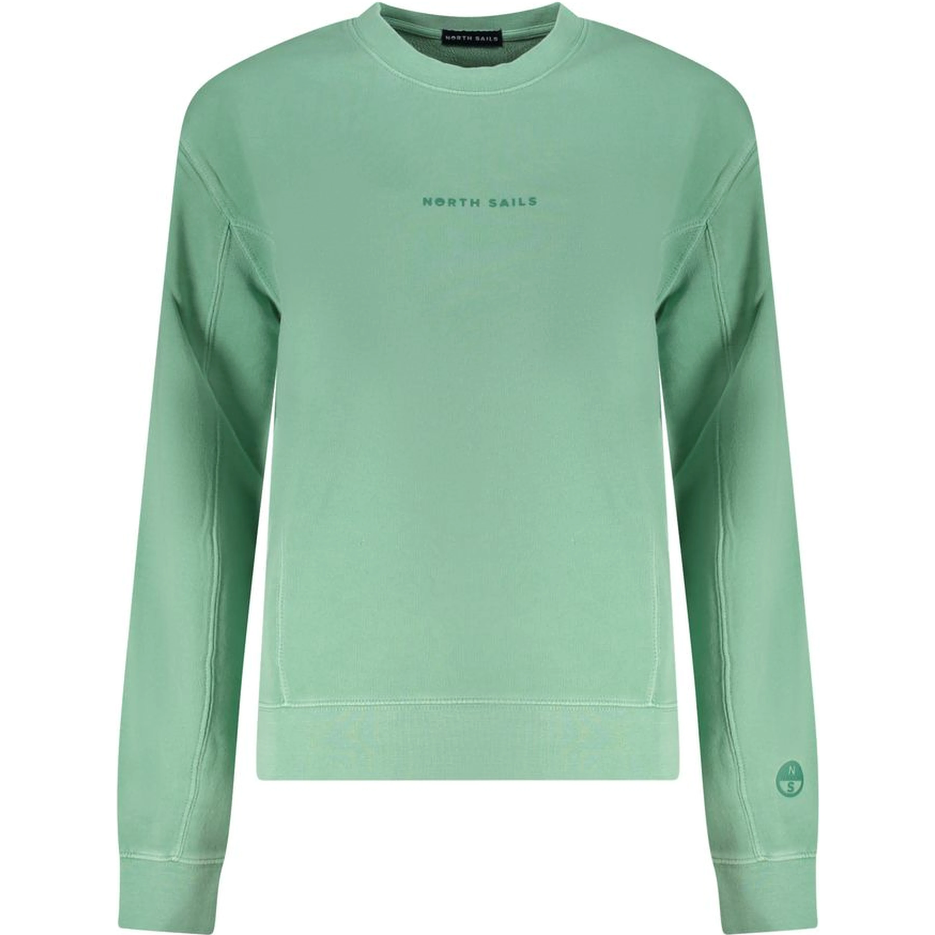 Green Cotton Sweatshirt