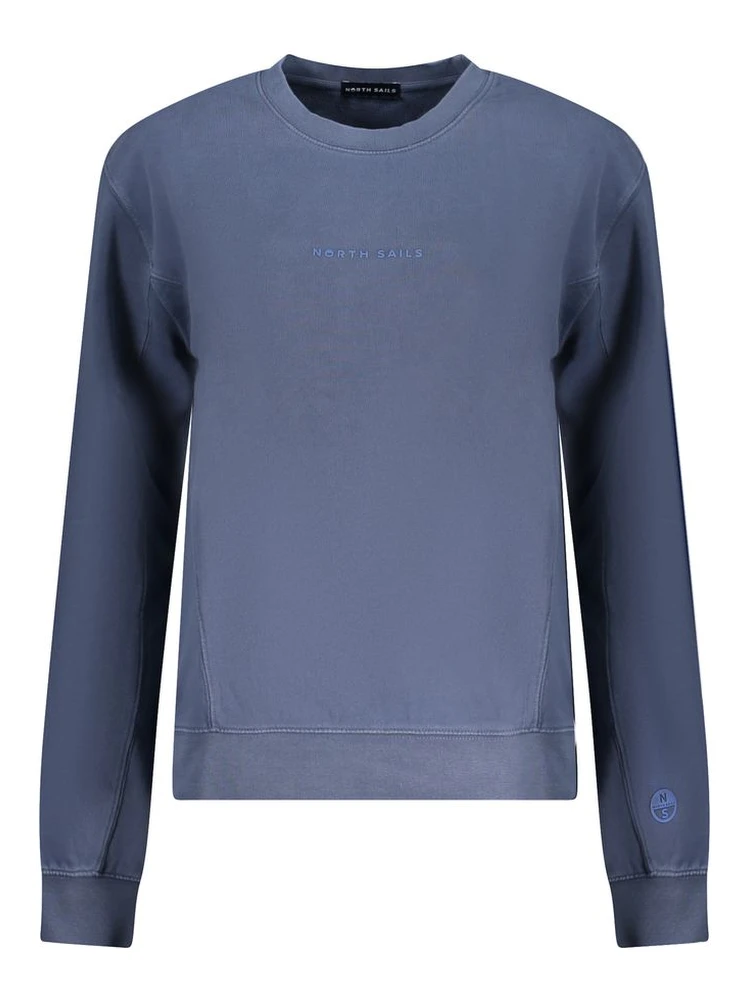 Blue Cotton Sweatshirt
