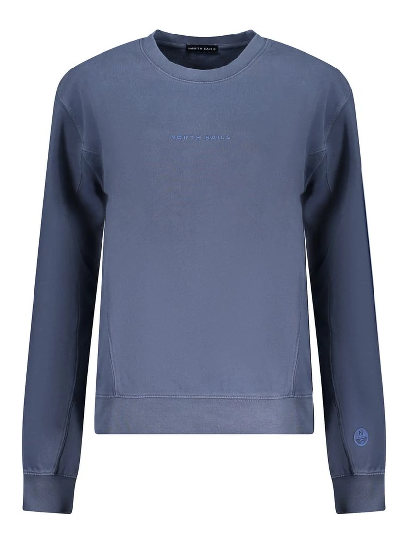 Blue Cotton Sweatshirt
