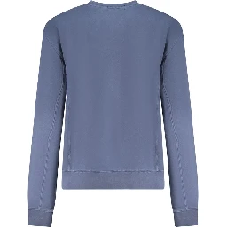 Blue Cotton Sweatshirt