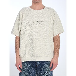 Short-sleeve sweatshirt