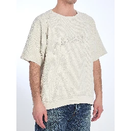 Short-sleeve sweatshirt