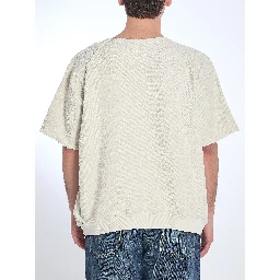 Short-sleeve sweatshirt