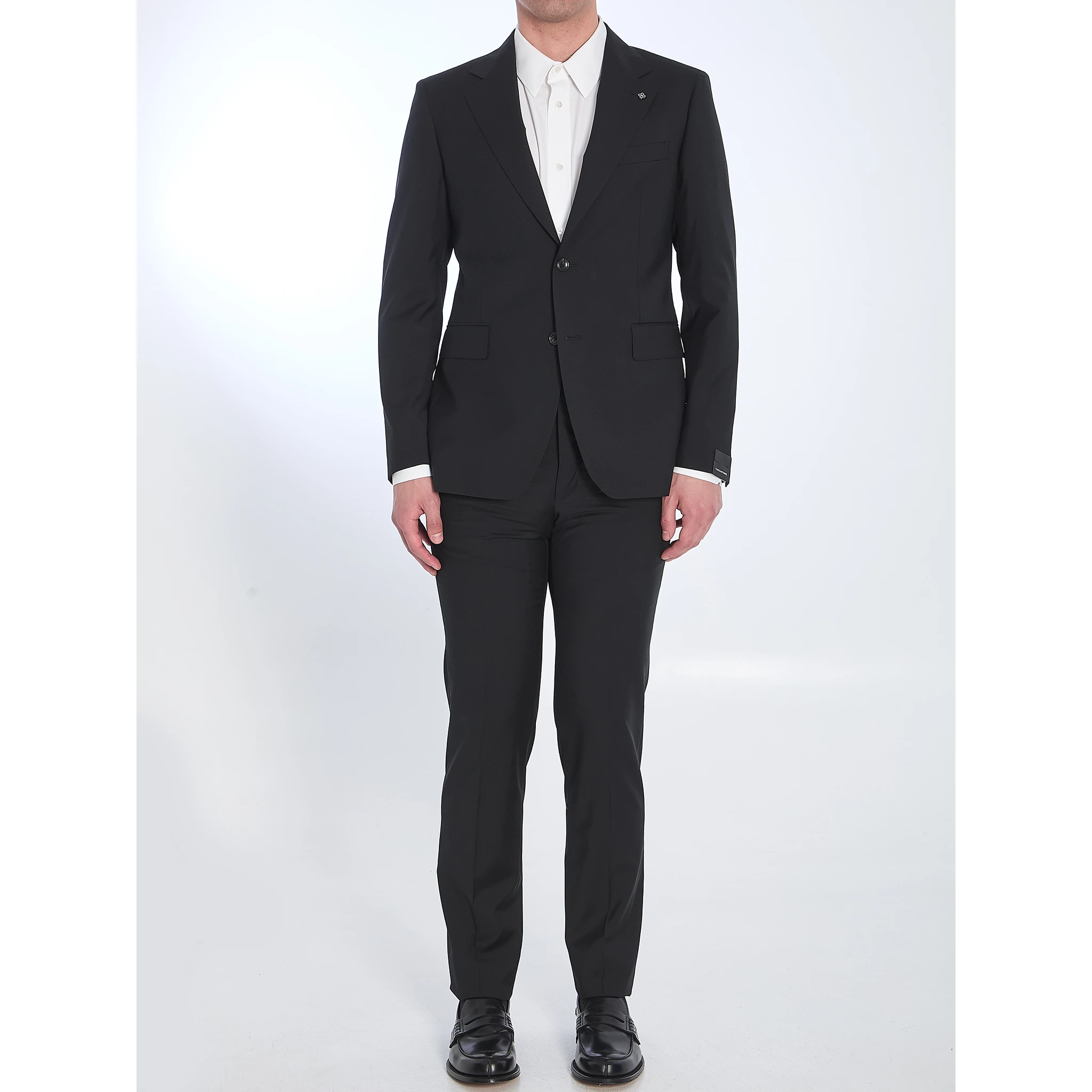 Virgin wool two-piece suit