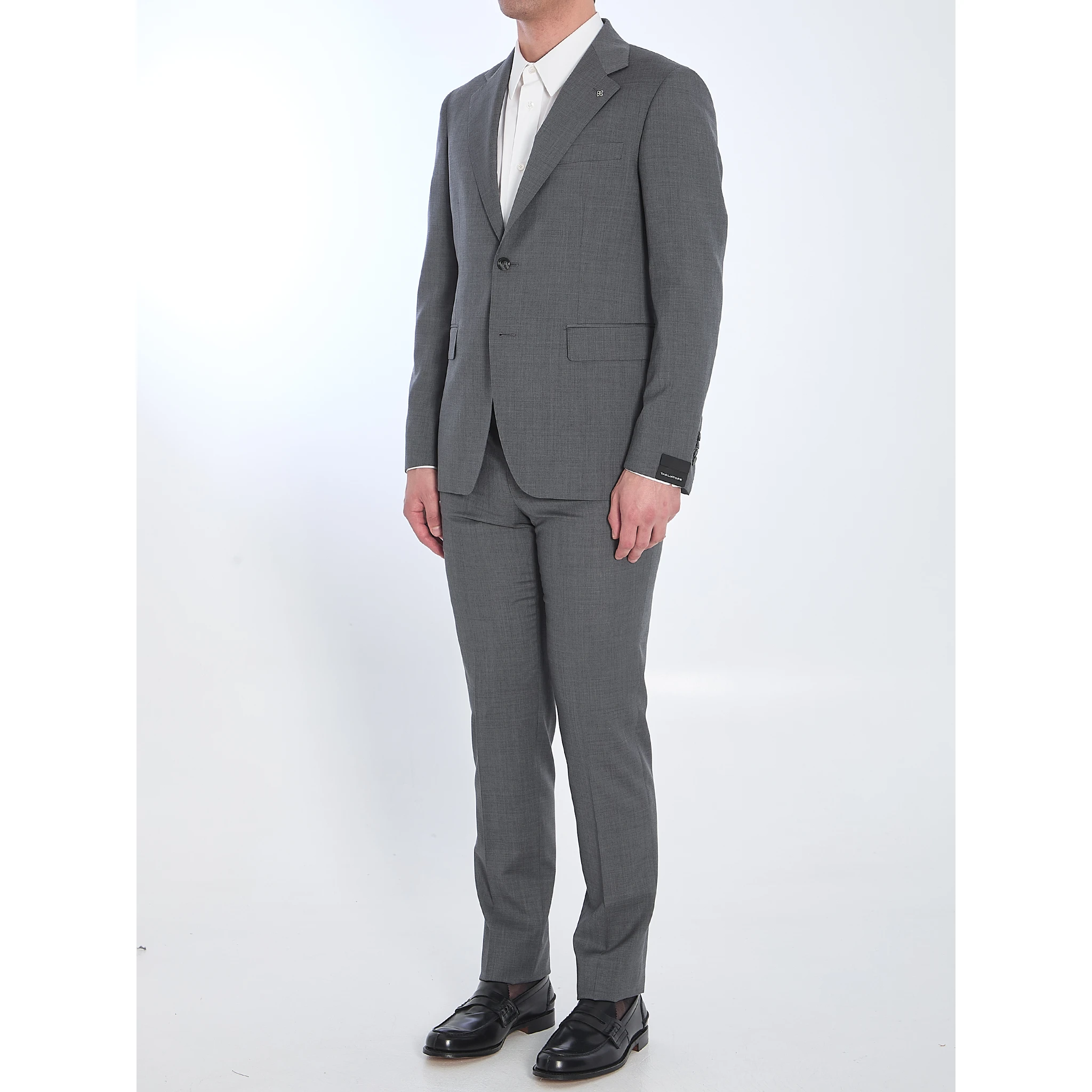 Virgin wool two-piece suit