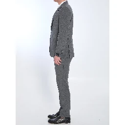 Virgin wool two-piece suit