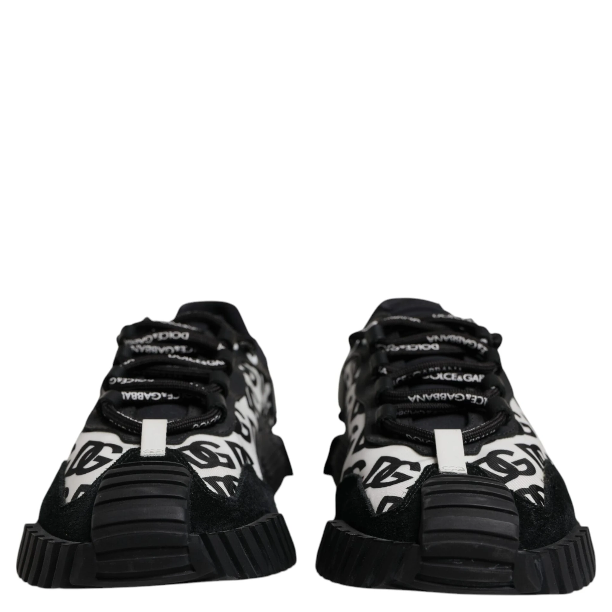 Black Logo Lace Up Low Top NS1 Sneakers Shoes