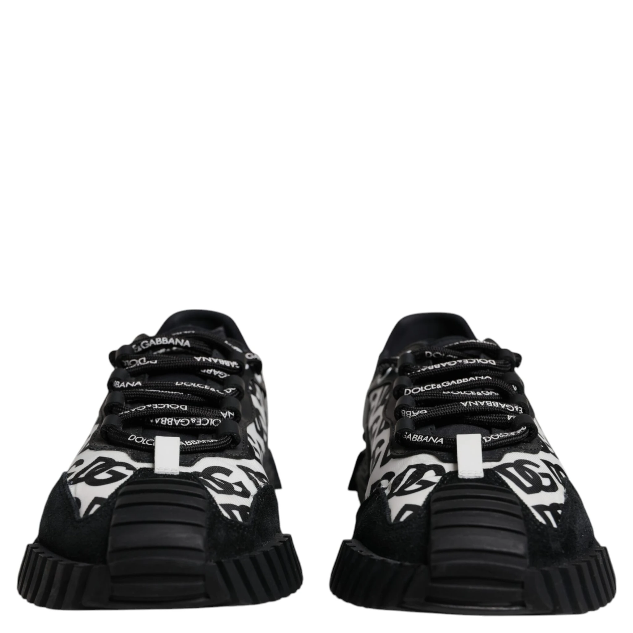 Black Logo Lace Up Low Top NS1 Sneakers Shoes
