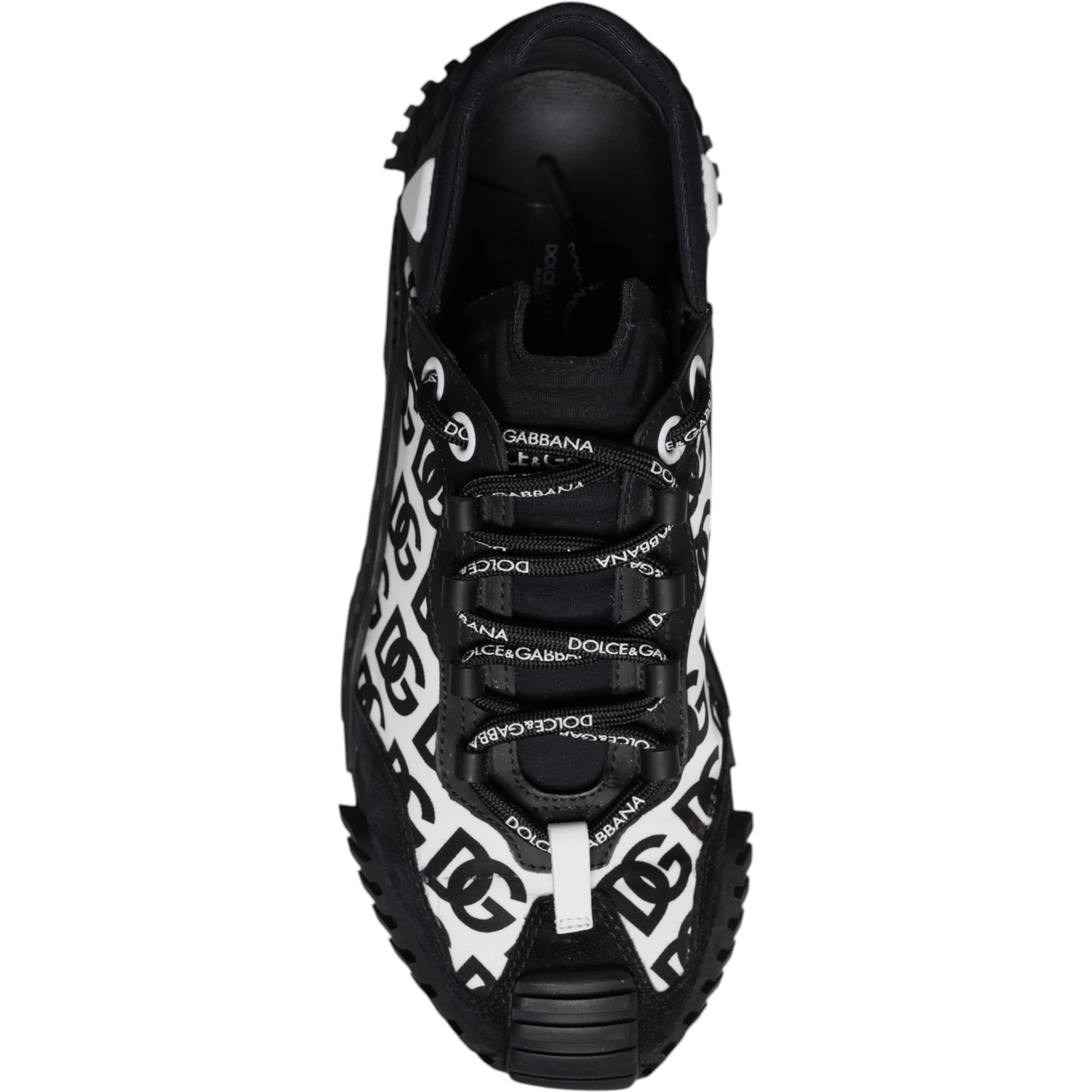 Black Logo Lace Up Low Top NS1 Sneakers Shoes