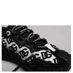 Black Logo Lace Up Low Top NS1 Sneakers Shoes