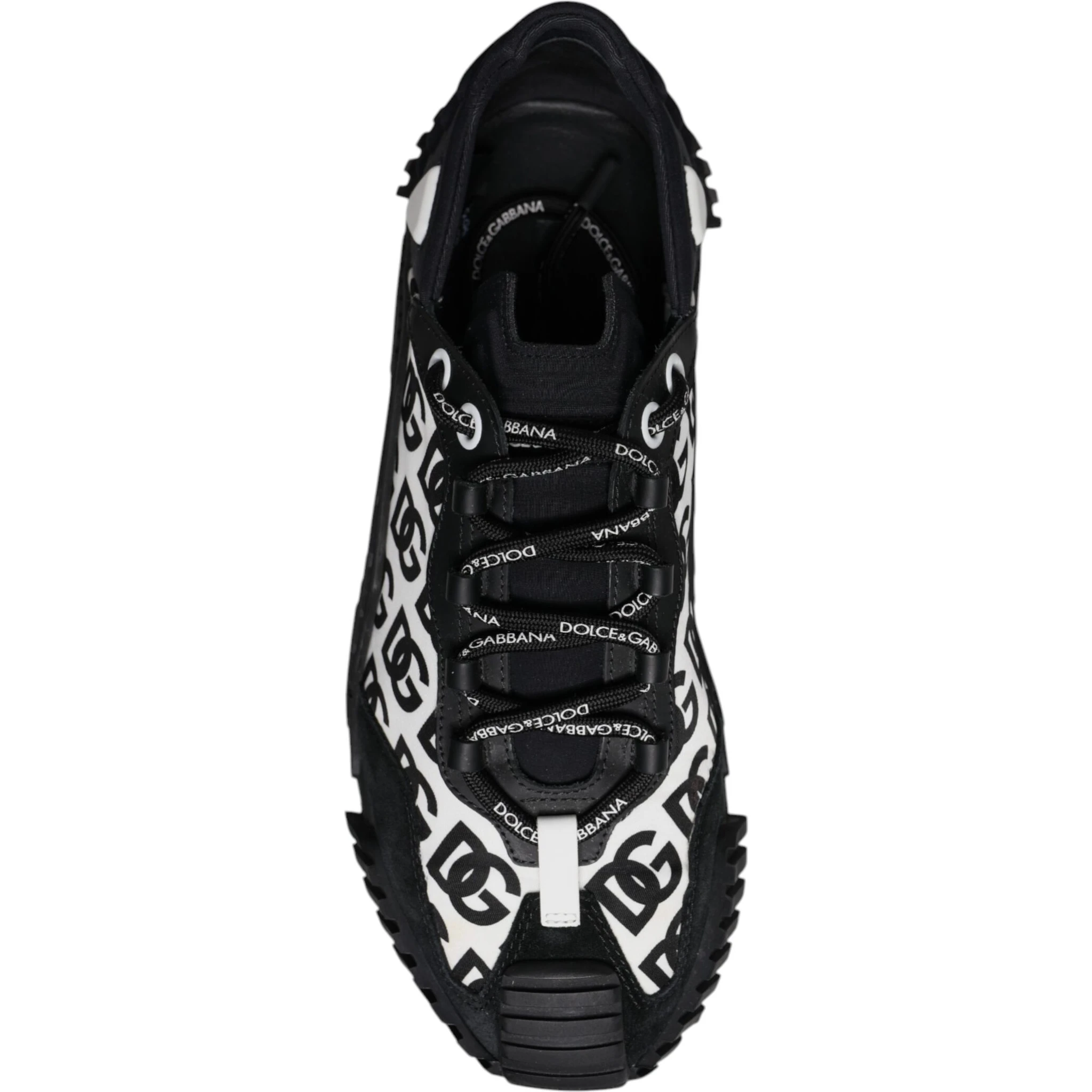 Black Logo Lace Up Low Top NS1 Sneakers Shoes