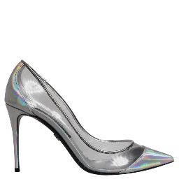 Multicolor Iridescent Pointed Toe Pumps Shoes