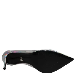 Multicolor Iridescent Pointed Toe Pumps Shoes