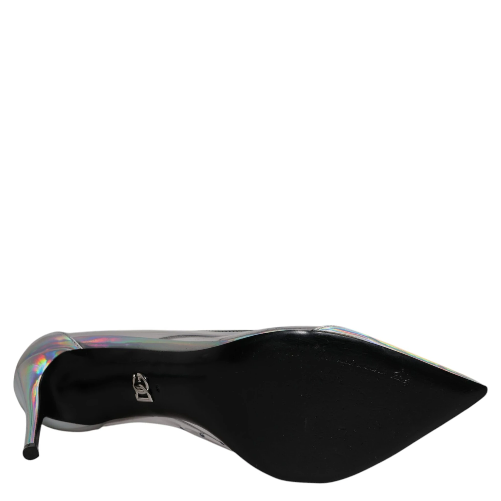 Multicolor Iridescent Pointed Toe Pumps Shoes