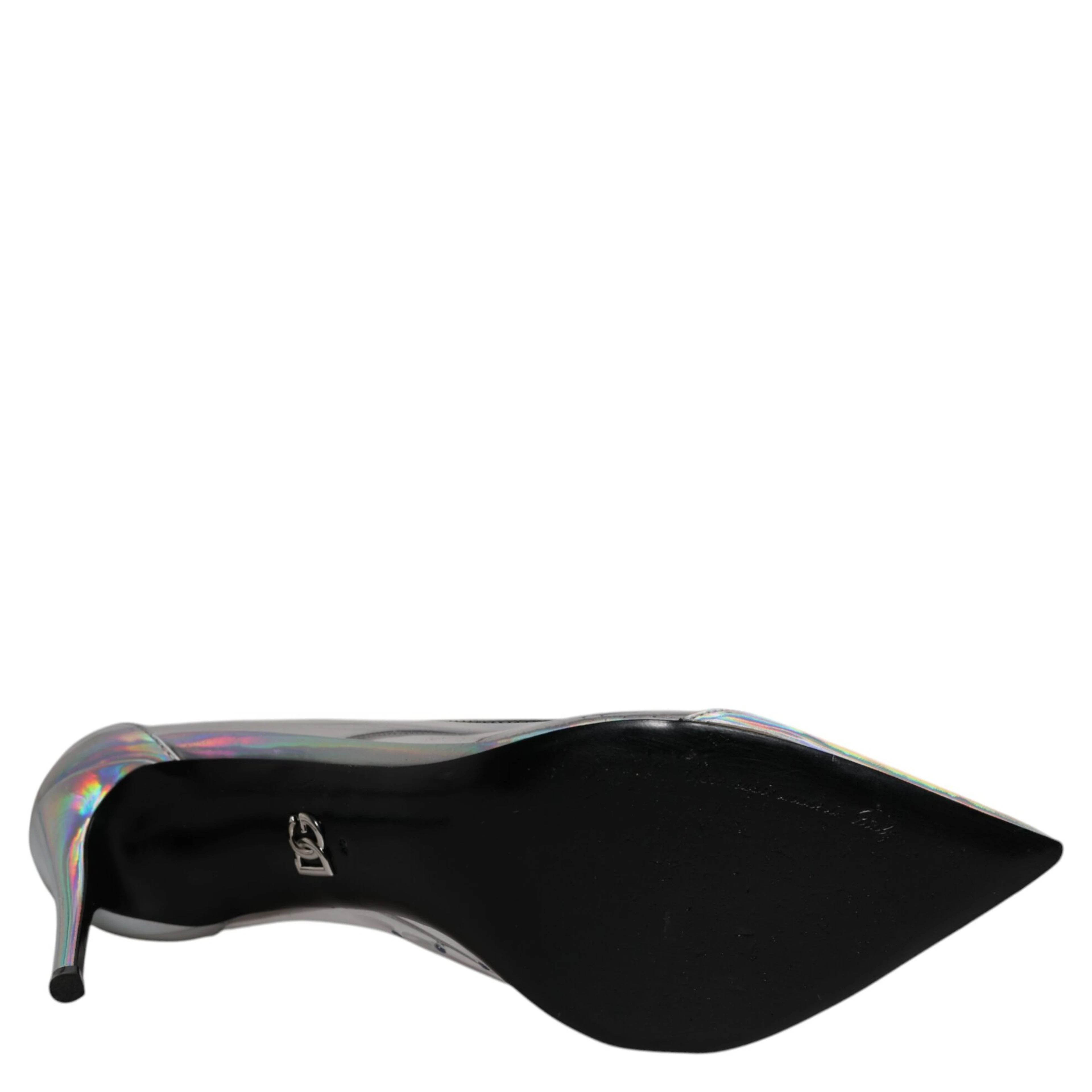 Multicolor Iridescent Pointed Toe Pumps Shoes