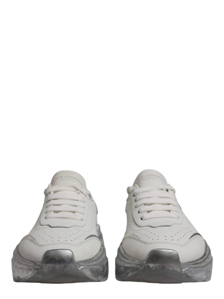 White Silver Daymaster Low Top Sneaker Shoes alternative