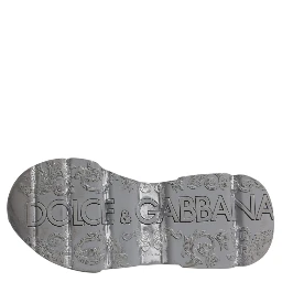 White Silver Daymaster Low Top Sneaker Shoes