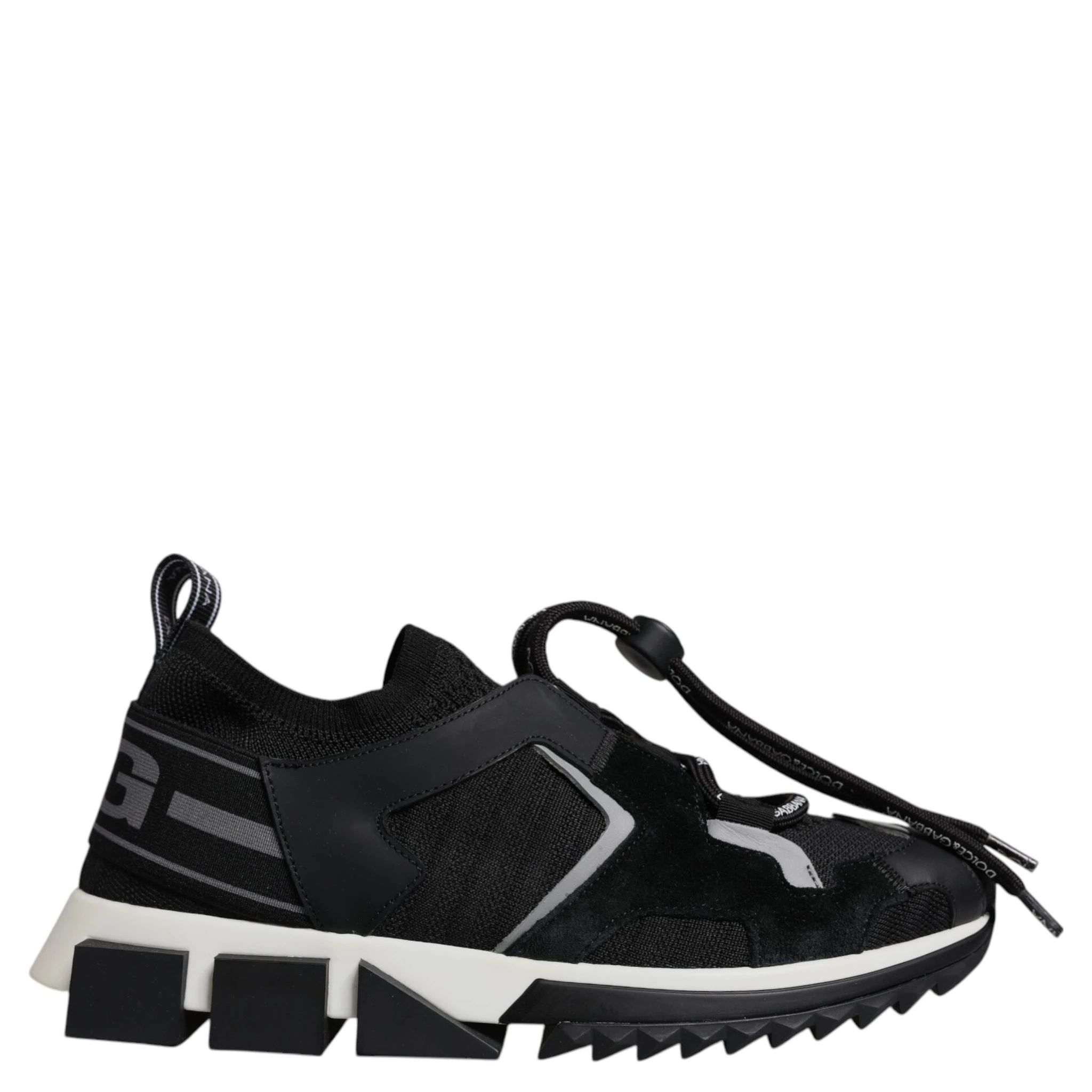 Black Mesh Sorrento Trekking Sneakers Shoes
