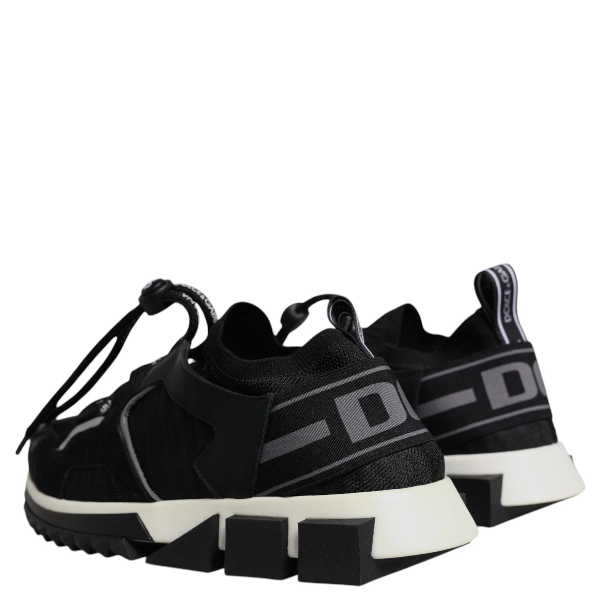 Black Mesh Sorrento Trekking Sneakers Shoes