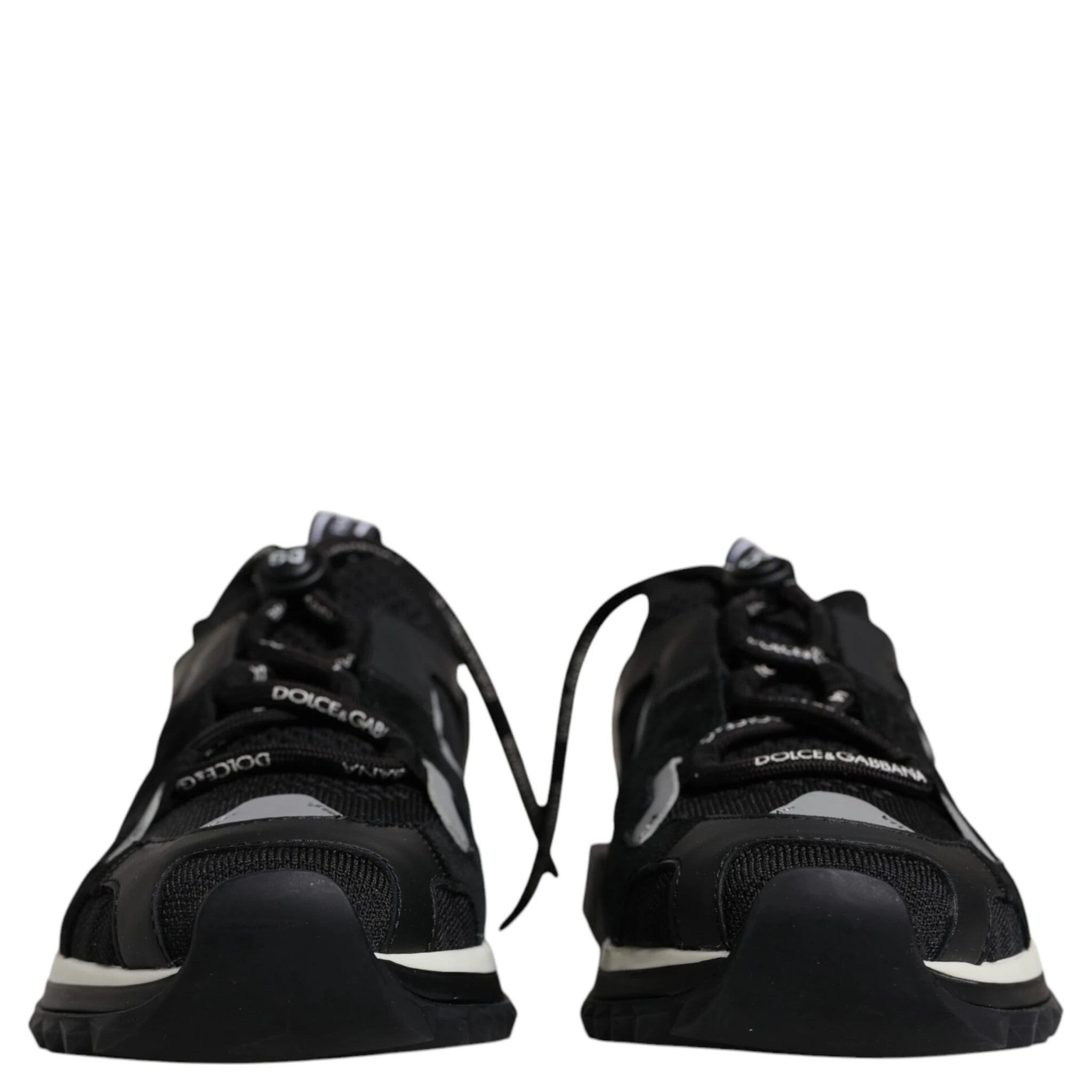 Black Mesh Sorrento Trekking Sneakers Shoes