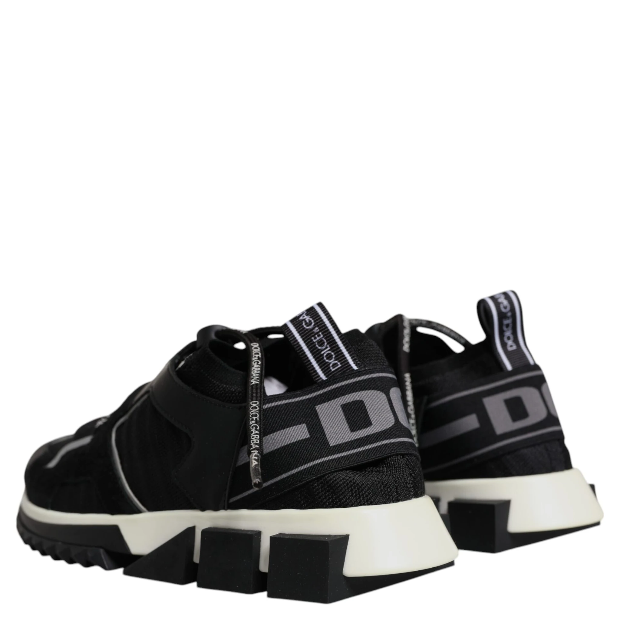 Black Mesh Sorrento Trekking Sneakers Shoes