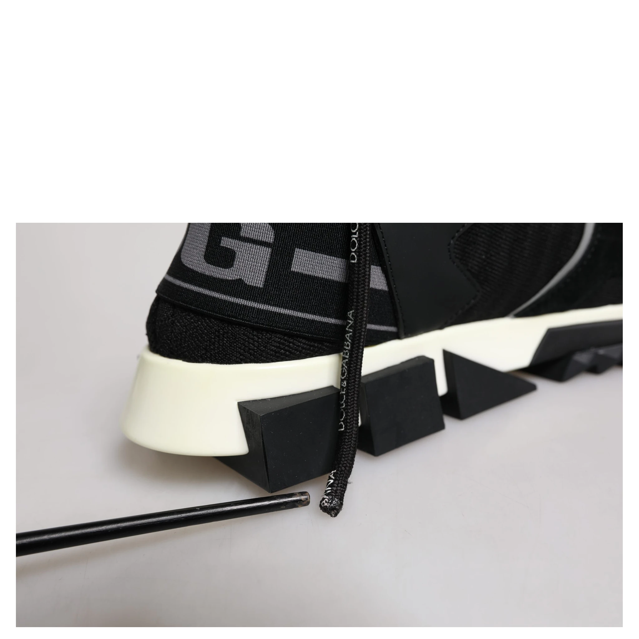 Black Mesh Sorrento Trekking Sneakers Shoes