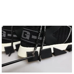 Black Mesh Sorrento Trekking Sneakers Shoes