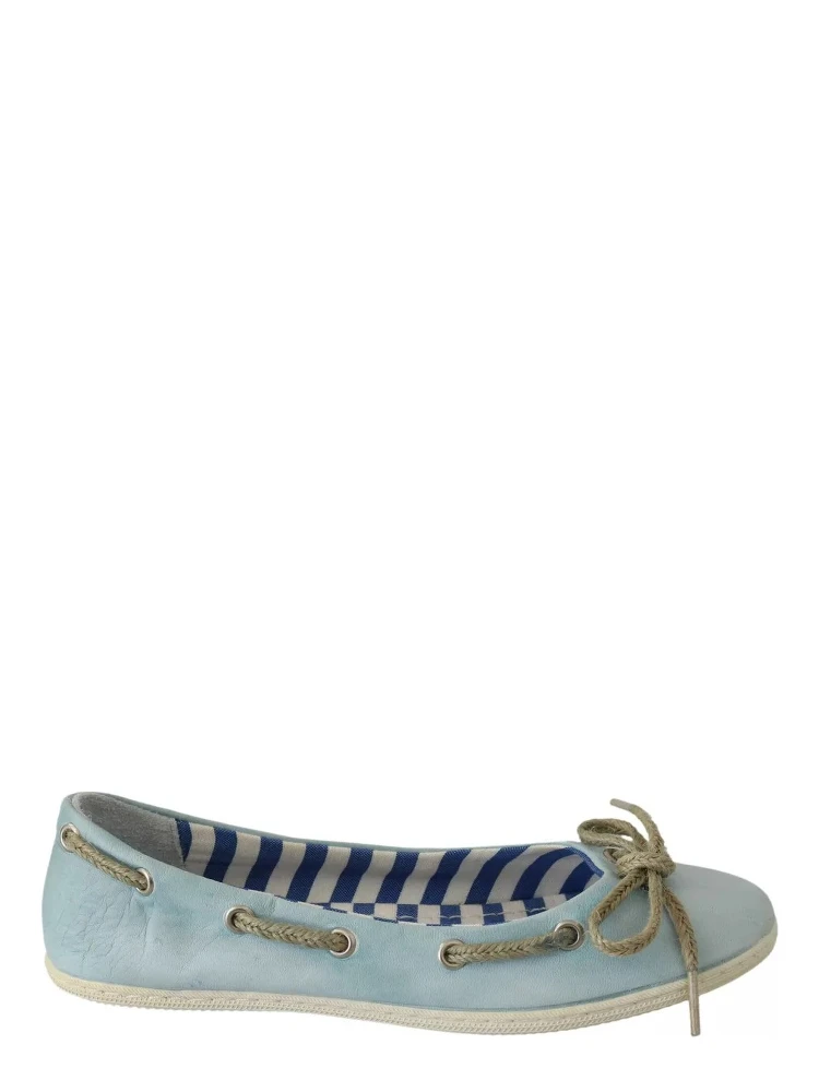 Minnesota Blue Stripe Flat Slip-On Shoes