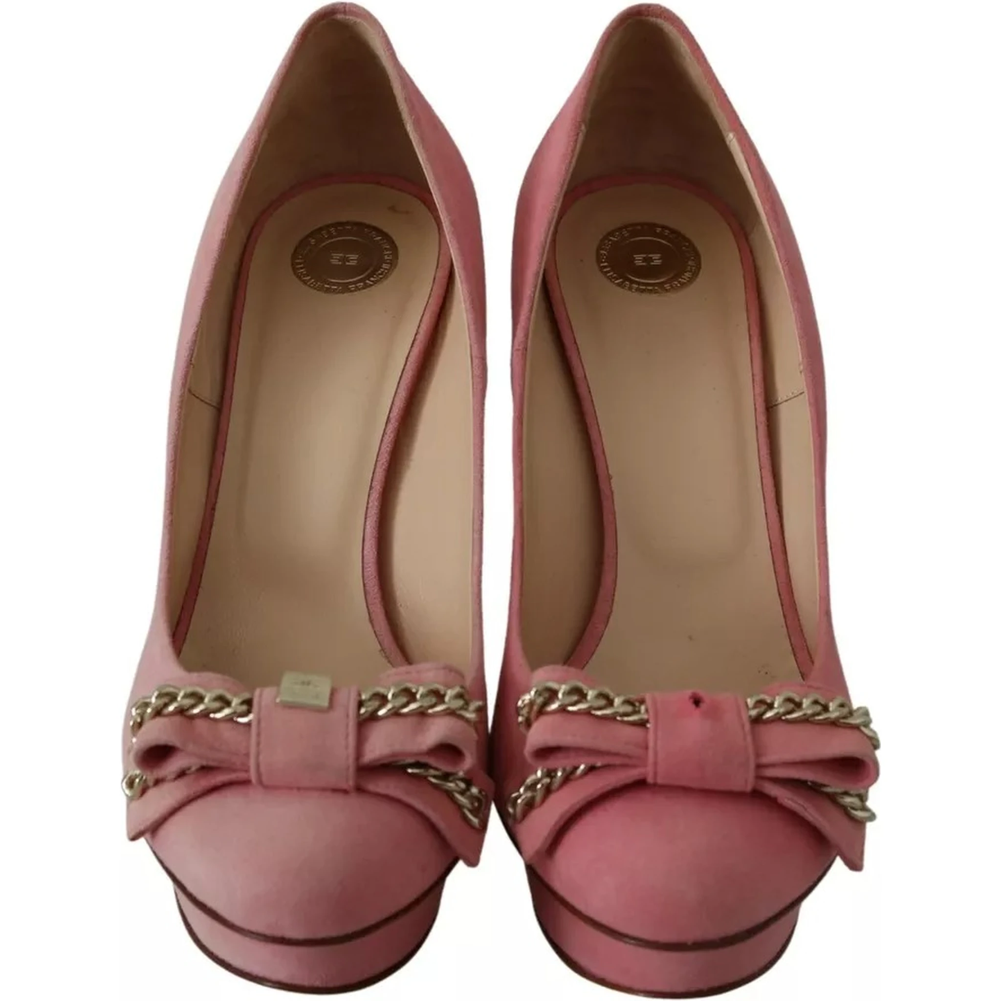 Pink Bow Stiletto Heel Pumps Shoes