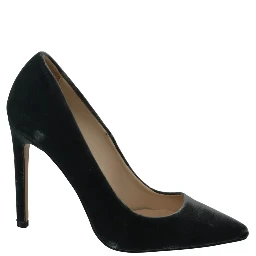 Gray Velvet Dress Stiletto Pumps Shoes