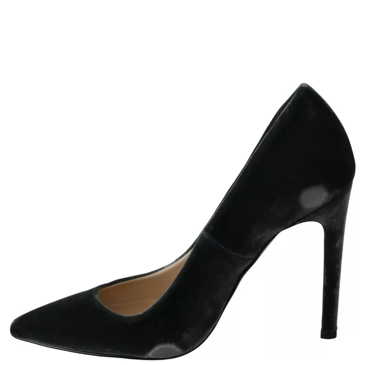 Gray Velvet Dress Stiletto Pumps Shoes
