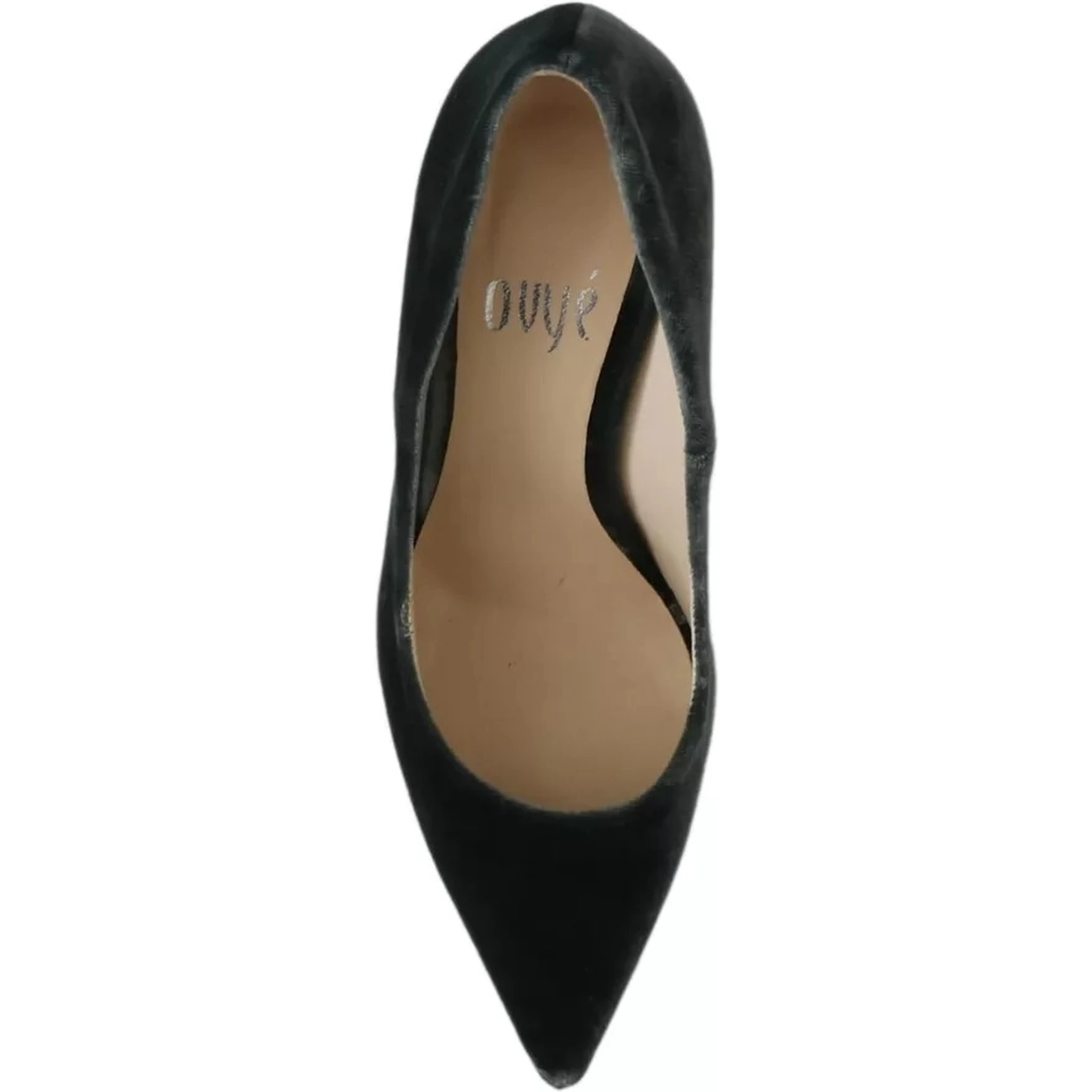 Gray Velvet Dress Stiletto Pumps Shoes