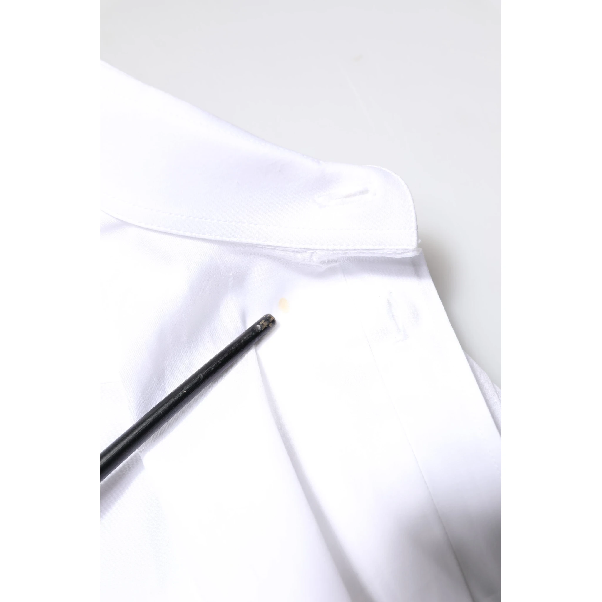 White GOLD Cotton Long Sleeves Men Dress Shirt