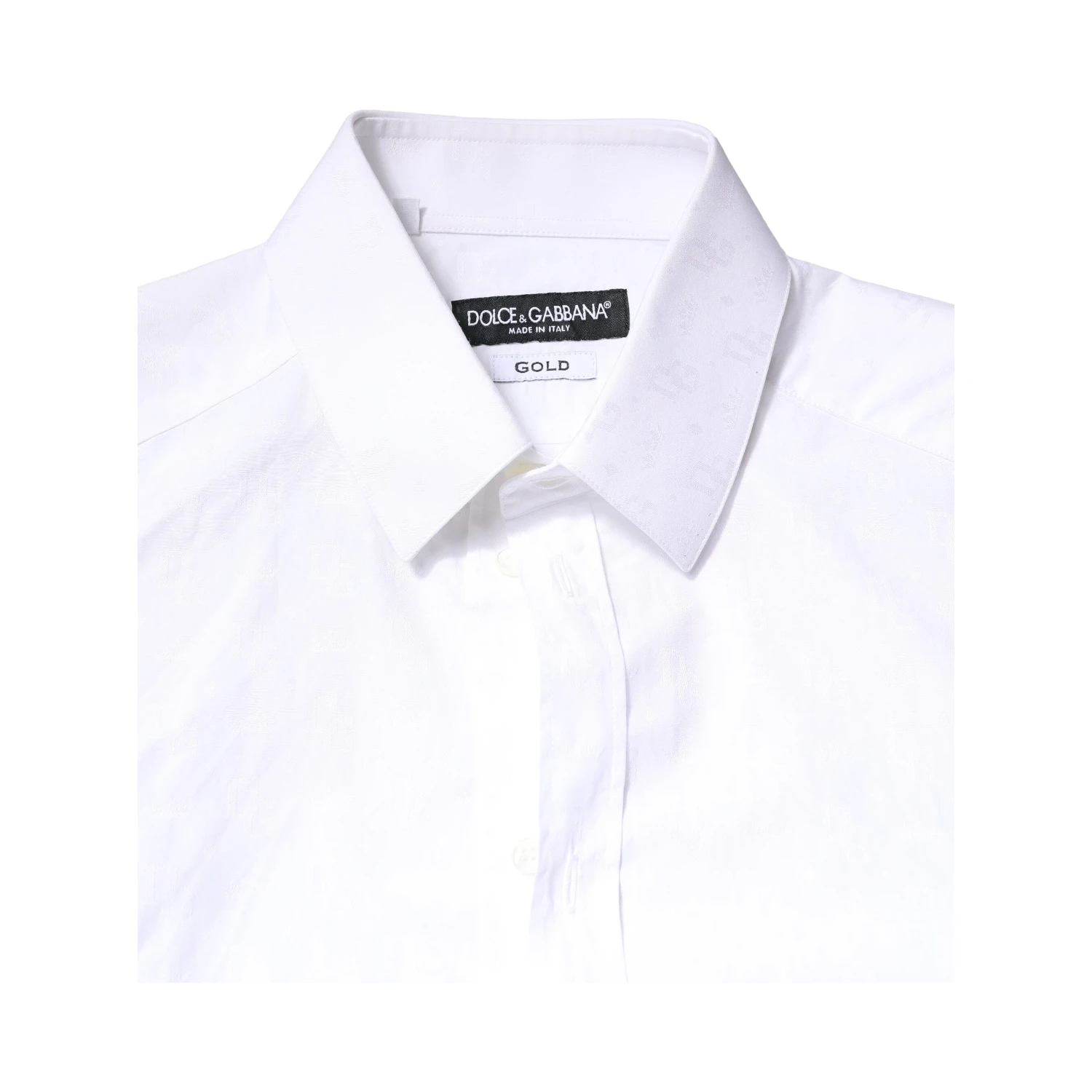 White GOLD Cotton Long Sleeves Dress Shirt