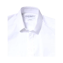 White GOLD Cotton Long Sleeves Dress Shirt