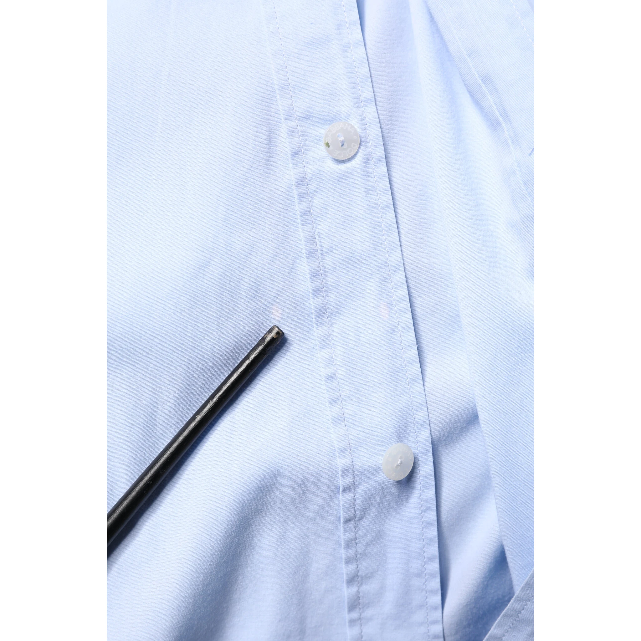 Light Blue Cotton MARTINI Formal Dress Shirt