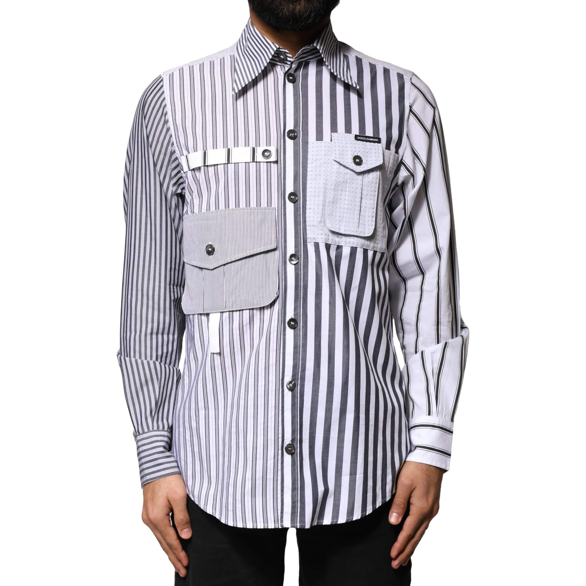 Multicolor Striped Button Down Casual Shirt