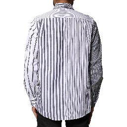 Multicolor Striped Button Down Casual Shirt