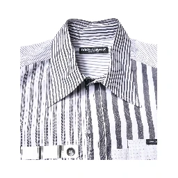Multicolor Striped Button Down Casual Shirt