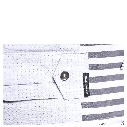 Multicolor Striped Button Down Casual Shirt