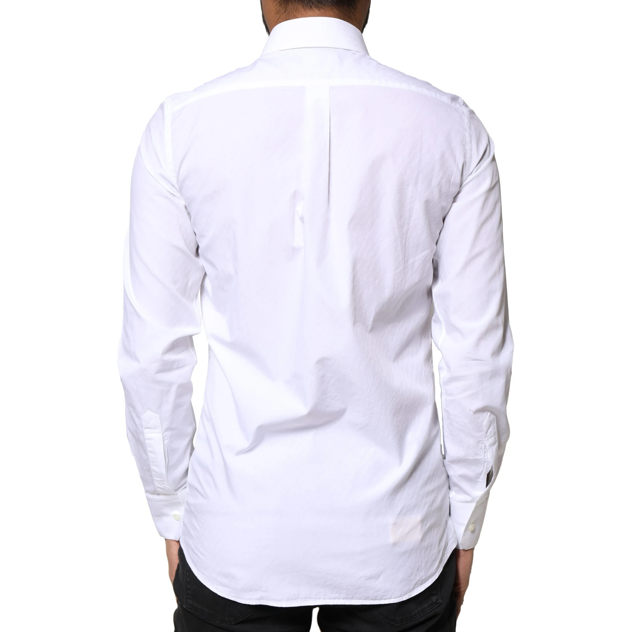 White Cotton MARTINI Formal Men Dress Shirt