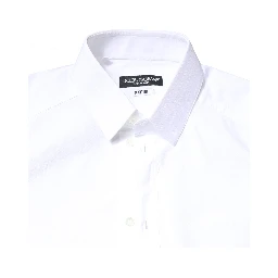 White Cotton MARTINI Formal Men Dress Shirt