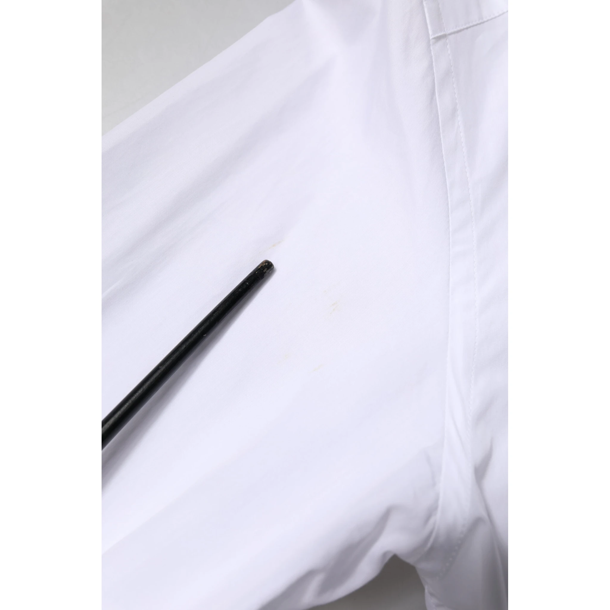 White GOLD Cotton Poplin Bib Formal Men Dress Shirt