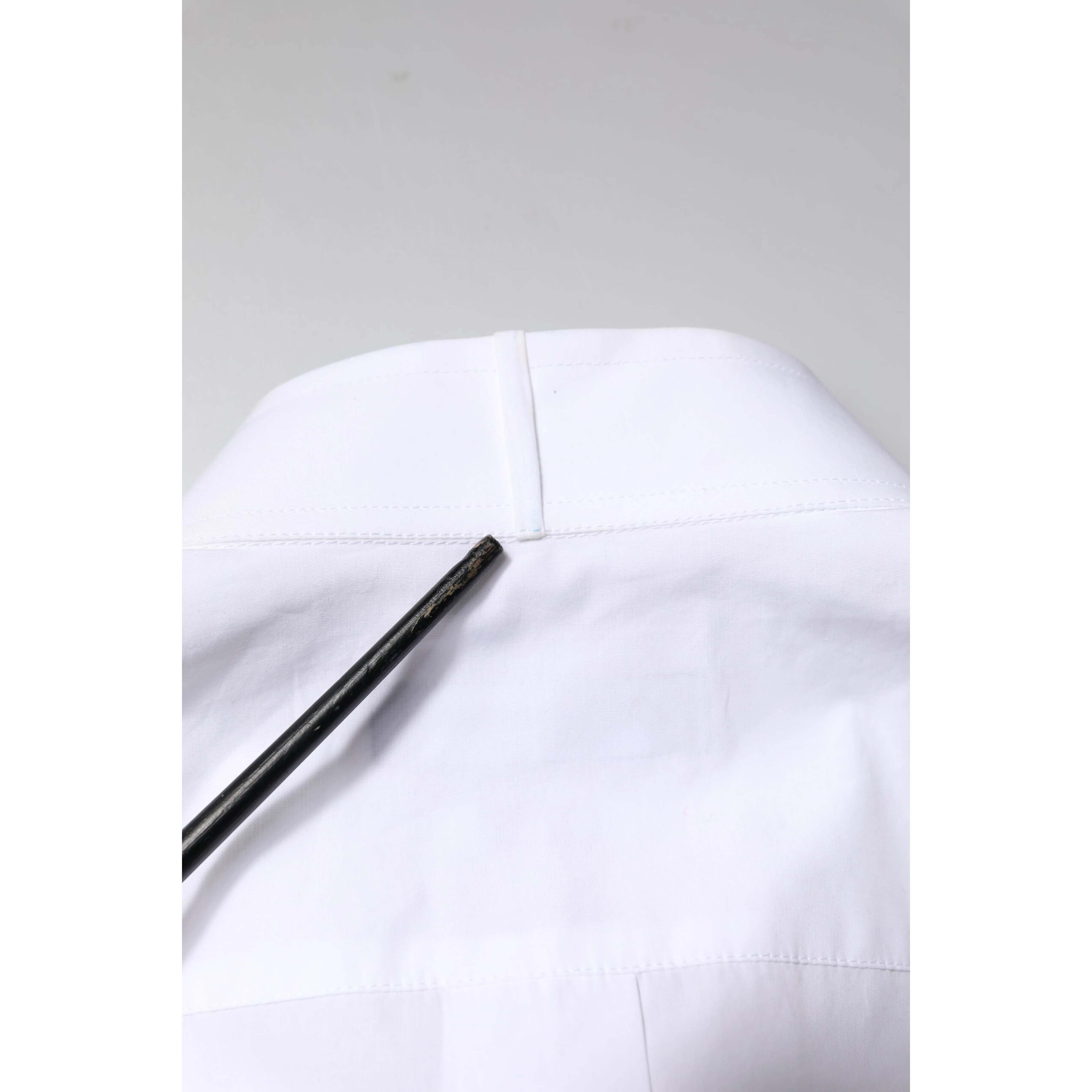 White GOLD Cotton Poplin Bib Formal Men Dress Shirt