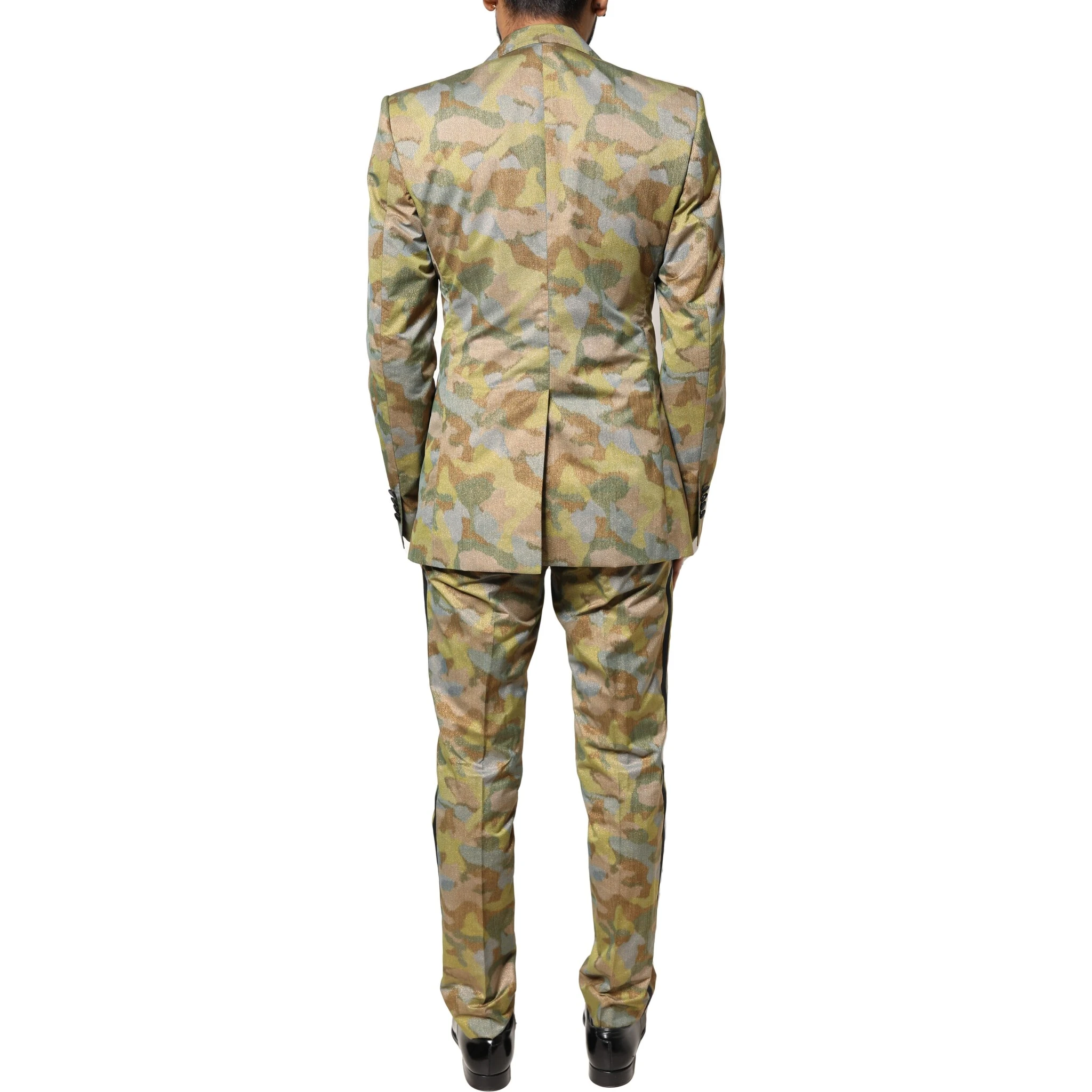 Multicolor Camouflage SICILIA 3 Piece Suit