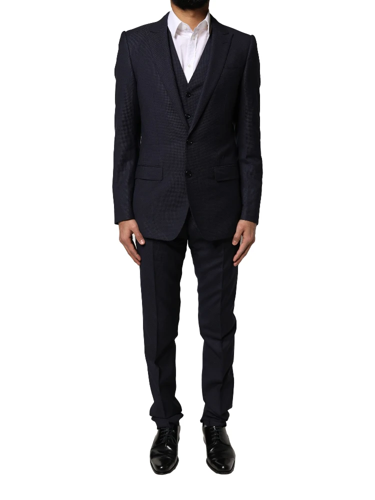 Black Fantasy MARTINI 3 Piece Formal Suit