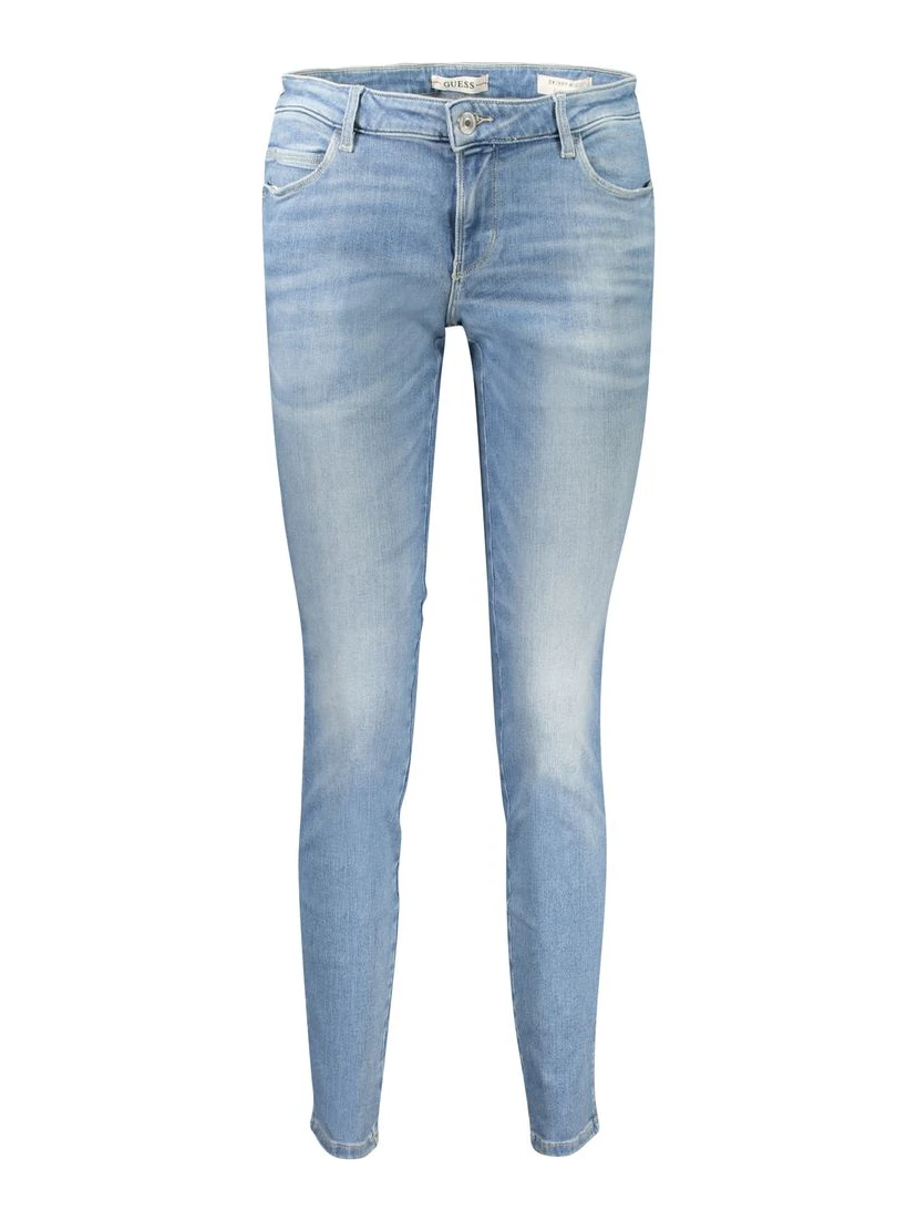 Light Blue Cotton Jeans & Pant