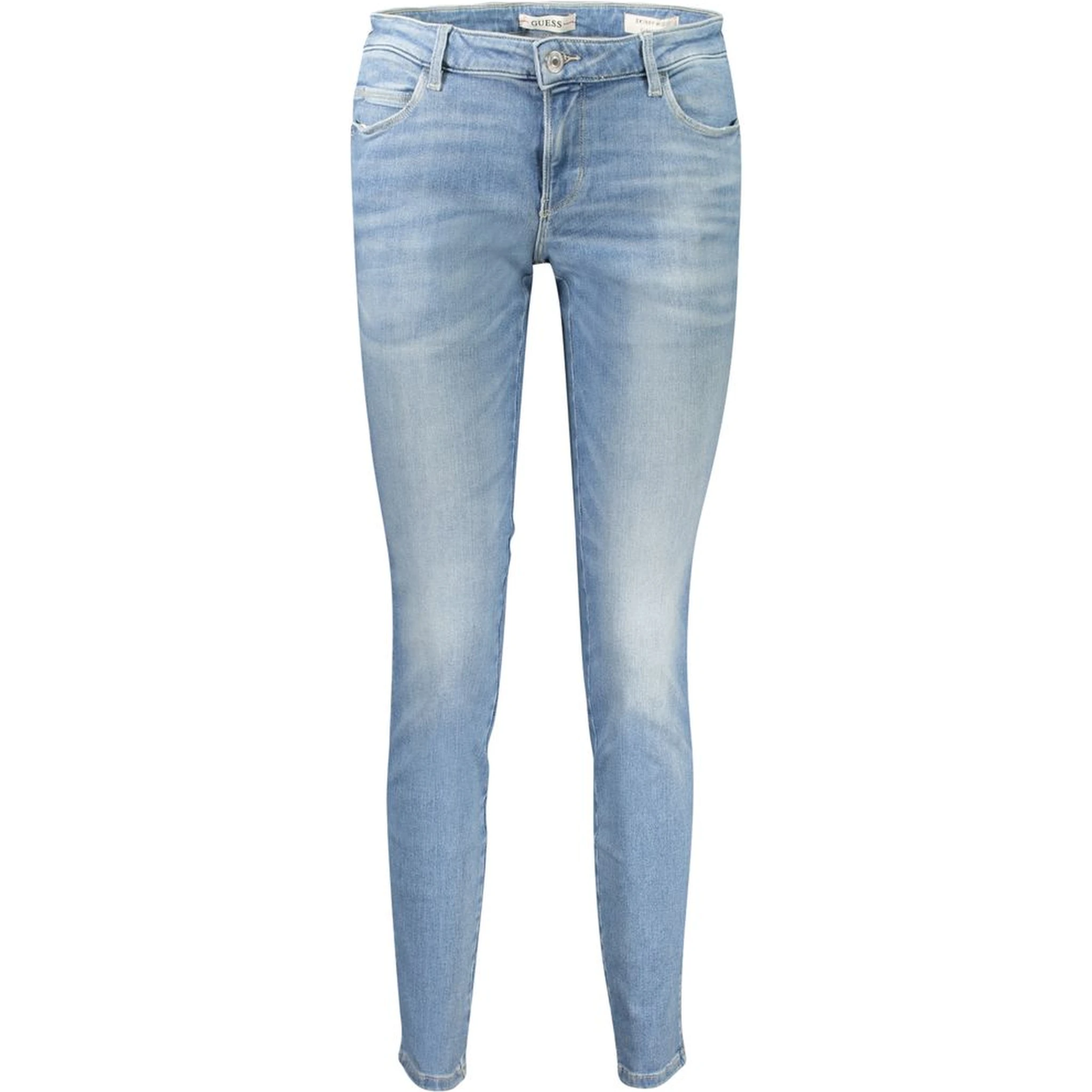 Light Blue Cotton Jeans & Pant