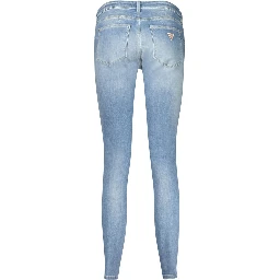 Light Blue Cotton Jeans & Pant