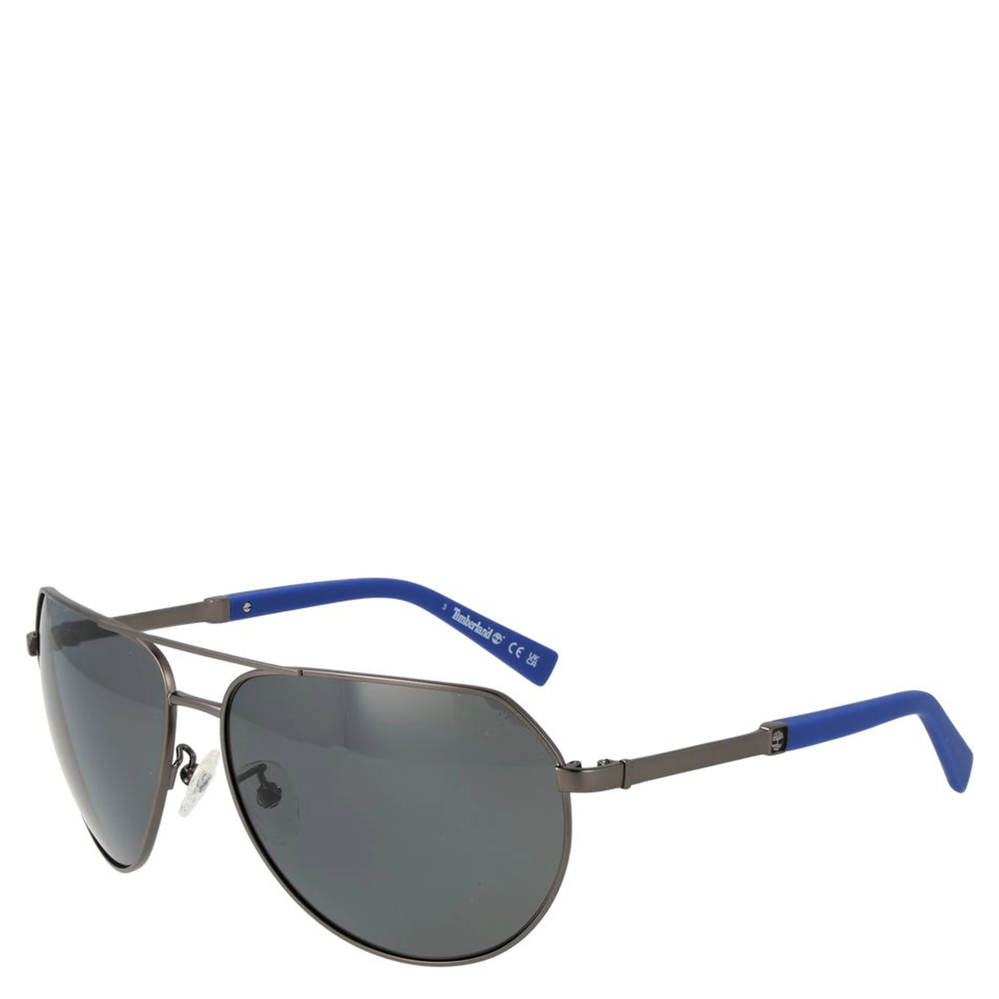 Gray Metal Sunglasses